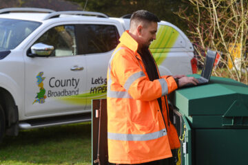 County Broadband is building new full fibre networks in over 250 villages across the East of England - Ofcom Connected Nations report